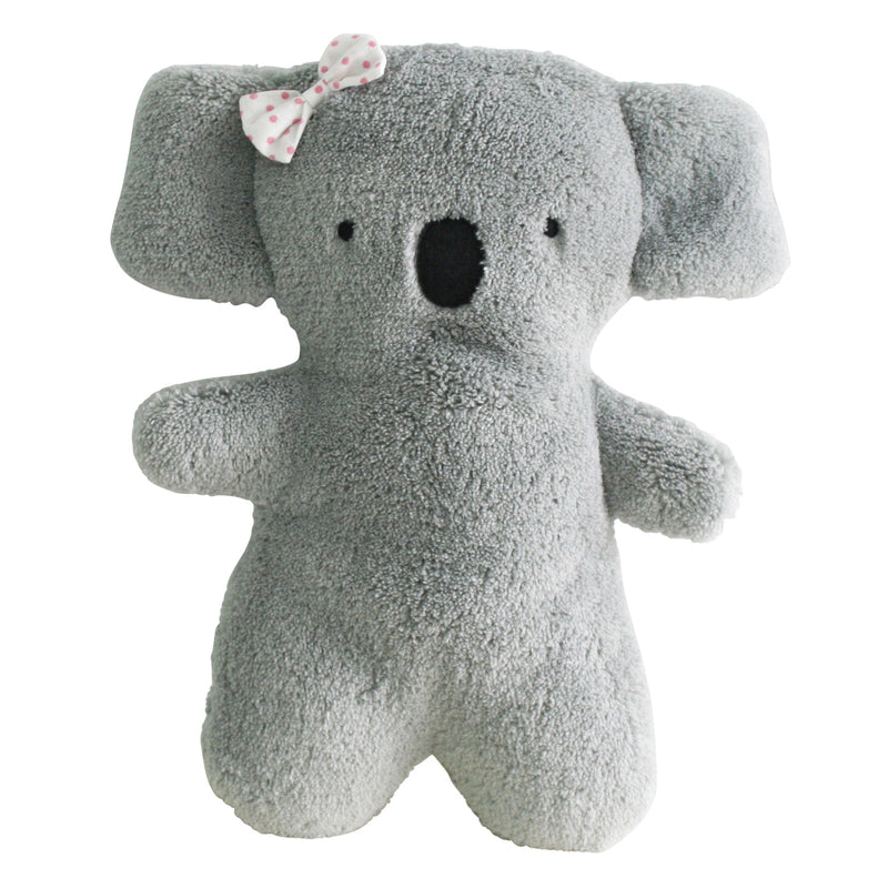 Montessori newborn baby toy stuffed koala with bow